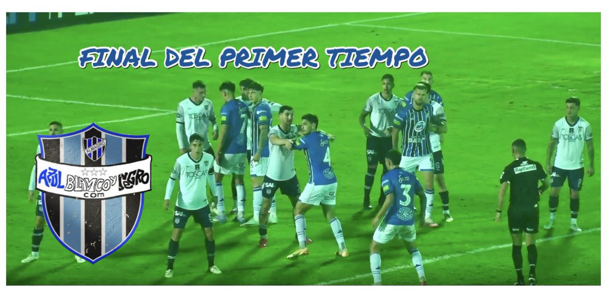AzulBlancoNegro's tweet photo. FINAL DEL PRIMER TIEMPO!

TRISTAN SUÁREZ 0 ALMAGRO 0

Zona B 
Fecha 17
Estadio 20 de octubre
TV: LPFPlay

#VamosAlmagro
#Almagro
#TristanSuarez
#PrimeraNacional
#Futbol https://t.co/DsJjlR6rQ5