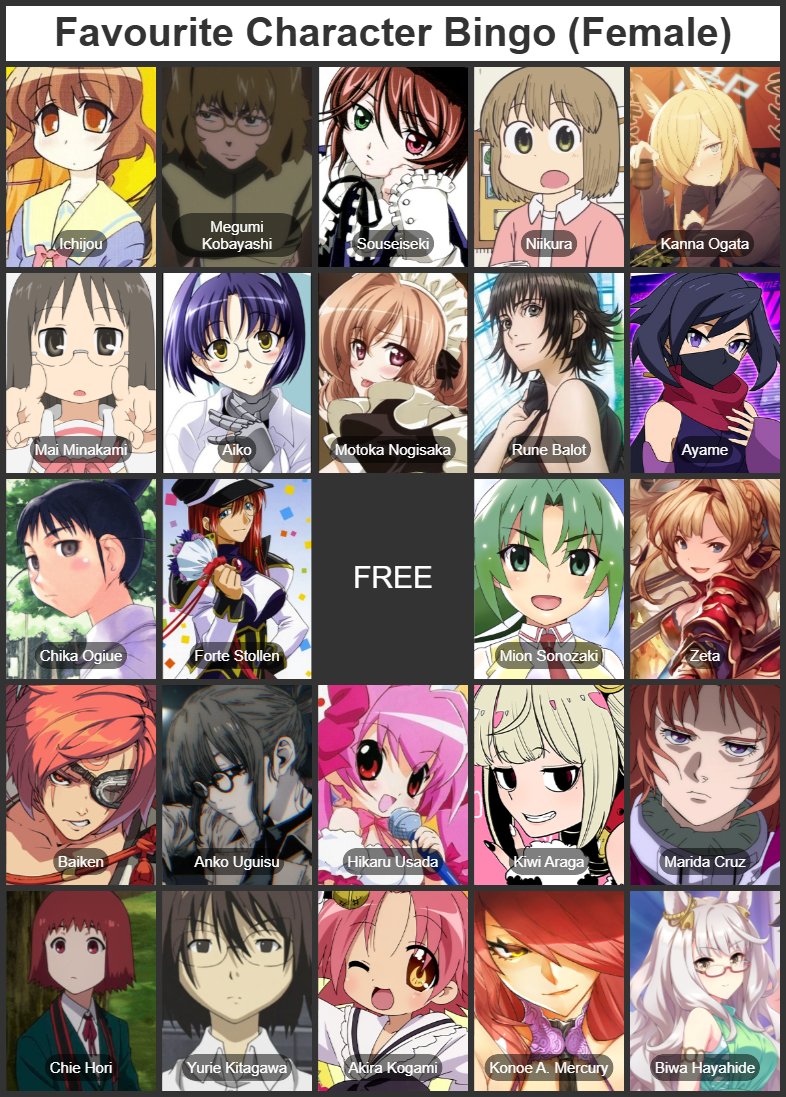 Iycee7's tweet photo. If anyone gets a bingo I would be surprised https://t.co/1krzSRUI42