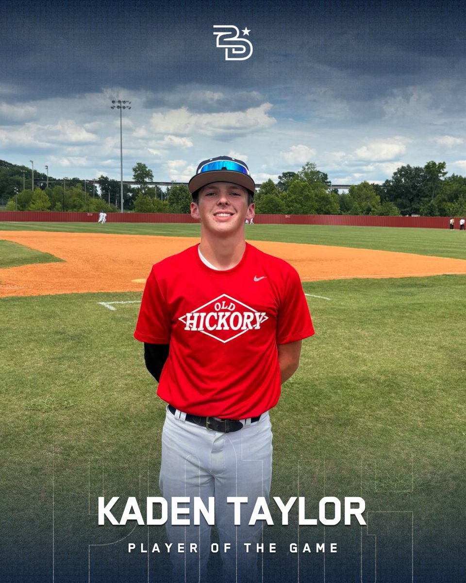 2DsportsbsbTN's tweet photo. ⭐️Player of the Game⭐️

Kaden Taylor

Old hickory https://t.co/wIT5B2uOgT