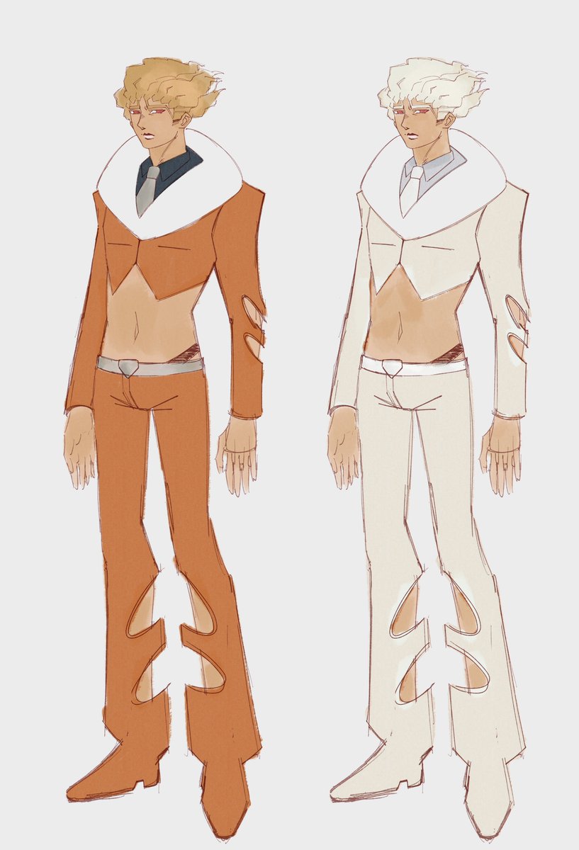 Pokarichi's tweet photo. I really like Passione, got me making a little freak OC.  Thank you JoJo's

His name is Bruschetta
 #jjbaoc https://t.co/VXJB1dfn5k