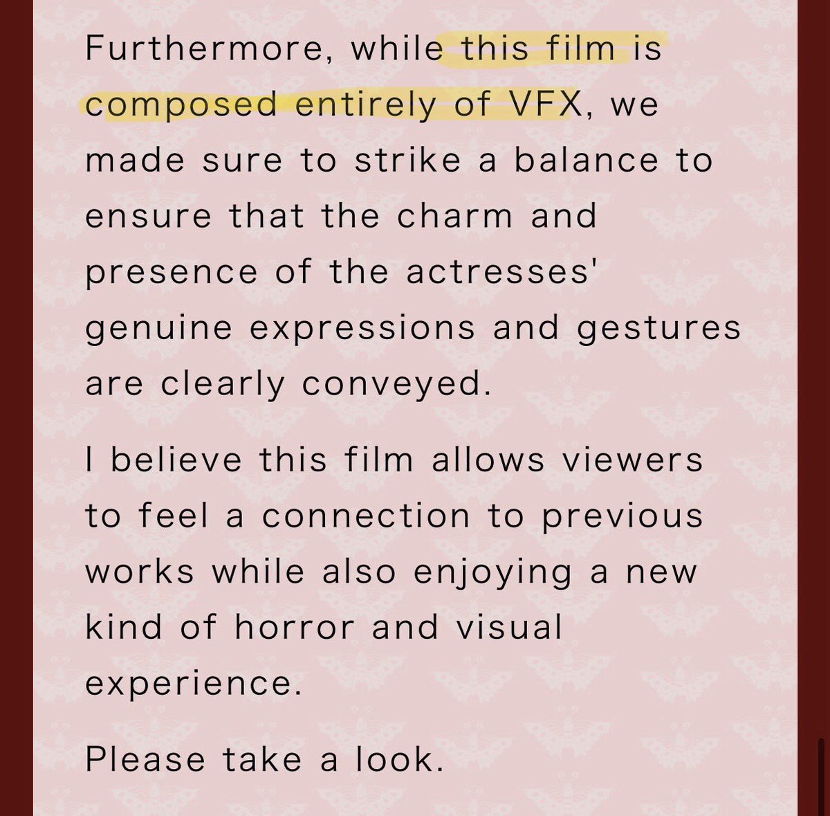 amigo_haine's tweet photo. The official information already clearly stated that the MV of Horror Queen was made using 3DCG and VFX, so why are people still making doubtful comments like “I hope it’s really not AI”? What more proof do you even need to be satisfied?

Because of these rumors, many overseas fans on X expressed disappointment toward Phantom Siita, yet the people who originally spread the claims have done almost nothing to clarify the truth afterward or even apologize.