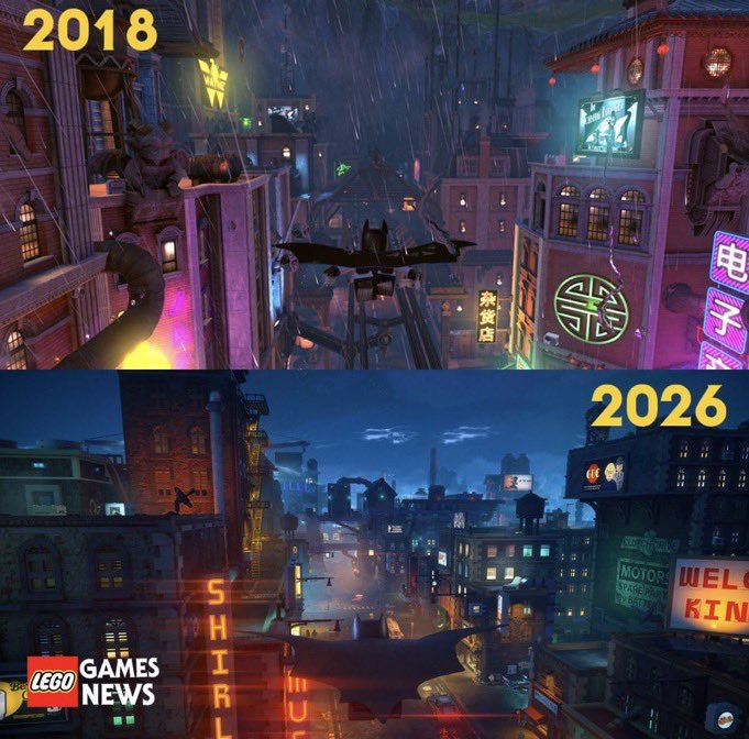 wavebatt's tweet photo. The evolution is crazy 
#LEGOBatmangame https://t.co/1nXL9Faddy