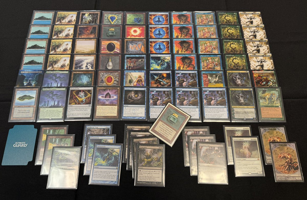 BoshNRoll's tweet photo. I made top 8 of the NYSE Open for a Mox Emerald!

I played Simic Oath. As always, the list was on my Patreon before the event. Moxfield link in the replies. 👇🏻 

#MTGVintage #MTG https://t.co/vpAdkXChuI