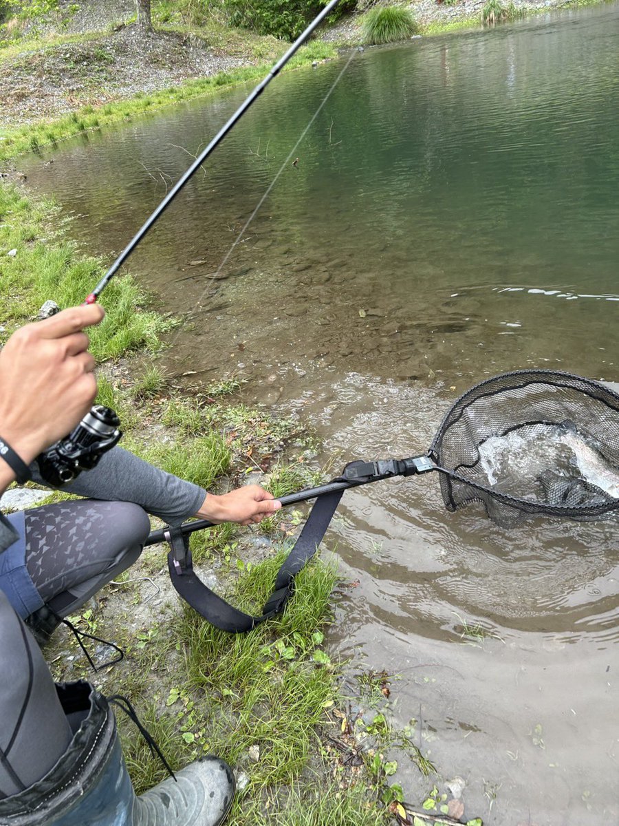 zeroch1129's tweet photo. イケクラのおそにょろが特に有効でした🎣

ロッドはGTF600-5Sにナイロンを合わせて使用してみましたが安定でした！

#イケクラ
#FishHook https://t.co/1a2qlCdaJN