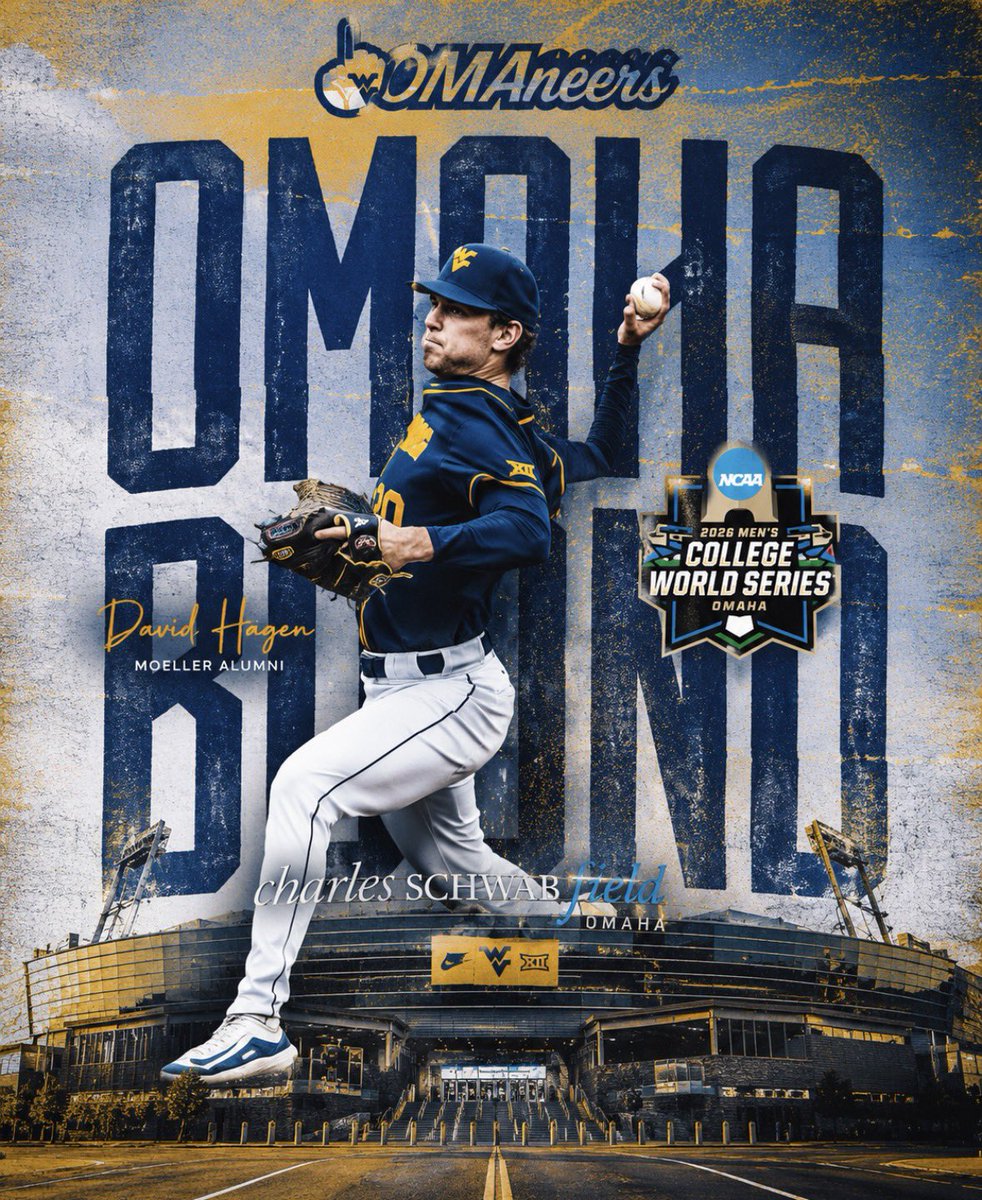 BigMoBarrett's tweet photo. From Kremchek Stadium to the biggest stage in college baseball… ⚾️🏆

Congratulations to Man of Moeller David Hagen as he heads to the College World Series in Omaha with the West Virginia Mountaineers!

David’s journey is a testament to hard work, perseverance, and the brotherhood that defines Moeller. Crusader Nation will be cheering him on as he takes the national stage and competes for a championship.

Best of luck in Omaha, David. We’re proud of you and can’t wait to watch you represent Moeller at the highest level!

#GoBigMoe #ManOfMoeller #CollegeWorldSeries #OmahaBound #HailWV