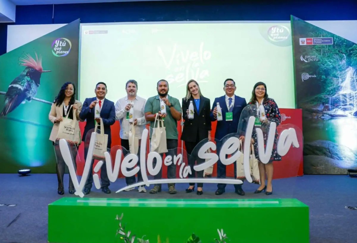 Agencia_Andina's tweet photo. Cámara de Comercio participó en seminario de turismo "Vívelo en la Selva" en San Martín 
https://t.co/8PUrw8Pqmz https://t.co/jM0zBWEDYb
