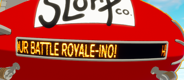 FN_Homer's tweet photo. SIMPSONS BUS STILL SAYS BATTLE ROYALE https://t.co/8xtkKS9Mj3