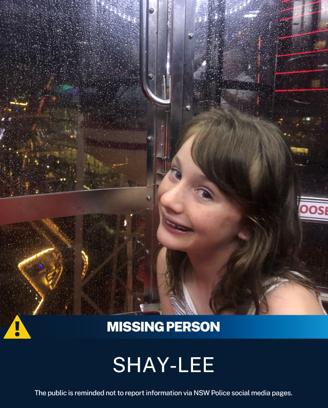 nswpolice's tweet photo. Can you help us find Shay-Lee?        

MORE INFORMATION➡️https://t.co/vZukD4yKYY https://t.co/qzHmUYUa9D
