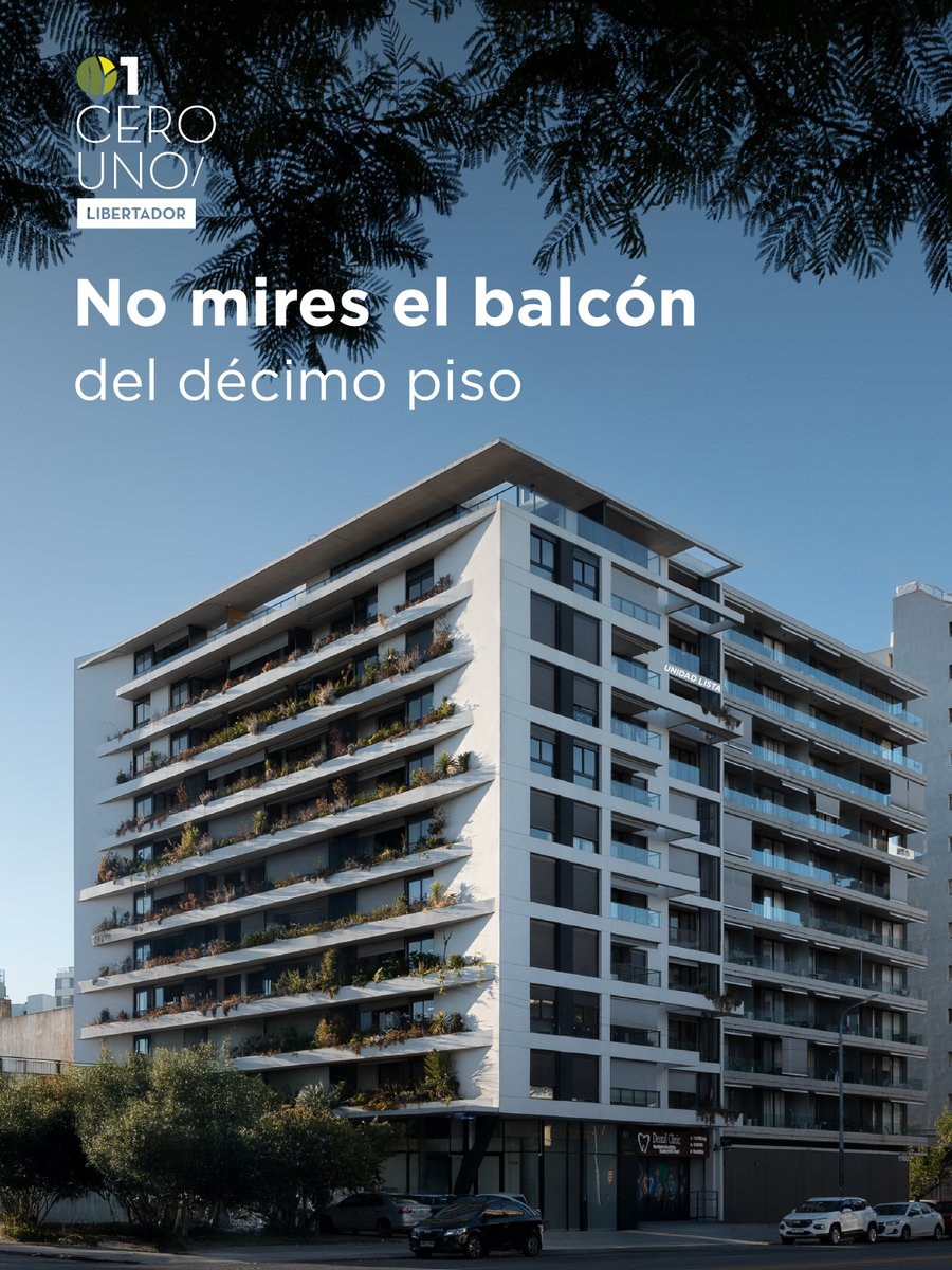 VitriumCapital's tweet photo. De lejos ves un edificio.
 De cerca, una oportunidad. 🔎

01 Libertador ya está terminado en La Aguada, Montevideo 🇺🇾
 Unidades listas, con cochera, amenities y una ubicación conectada con todo.

Consultá por unidades disponibles y opciones de financiación.

#01Libertador https://t.co/FJq53PAnKk