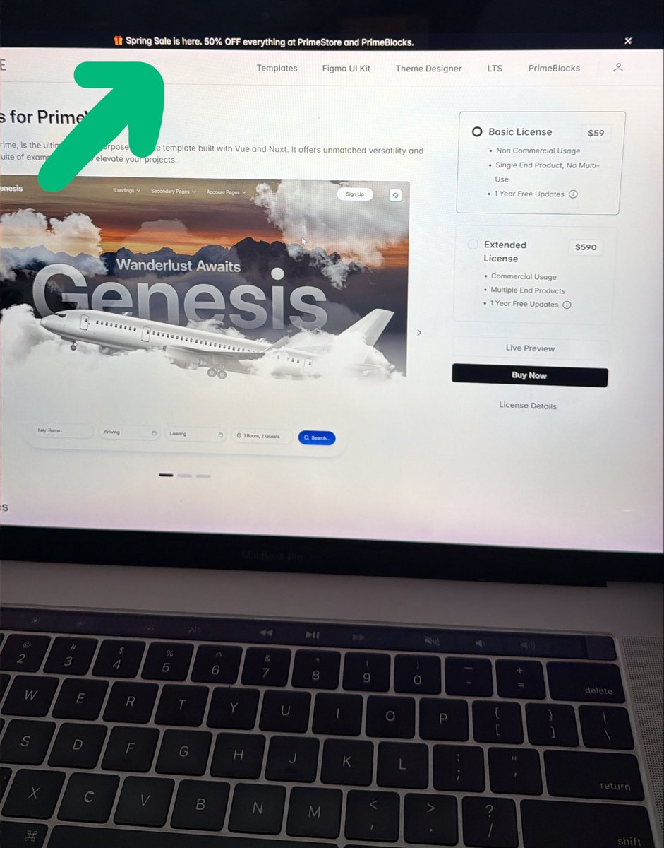 Juandiab's tweet photo. @cagataycivici @primevue Hi Guys! I’m hoping you can help me out with something. I’m having trouble using the spring sale discount when I check out—it’s showing me the regular price. I’m really excited to buy this theme and try it out on my website! Thanks so much for your help! https://t.co/lGUZaXNYLo