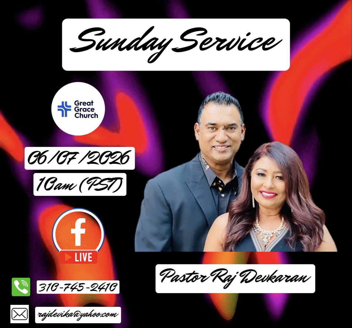 GGChurch433's tweet photo. Join us tomorrow for SUNDAY SERVICE In Person or Online through Facebook Live (Great Grace Church). You will be equipped and empowered with a new and life changing series by Pastor Raj entitled: “The Man With The Withered Arm (Part 2)”. God bless you! https://t.co/4NP9fhCXPH
