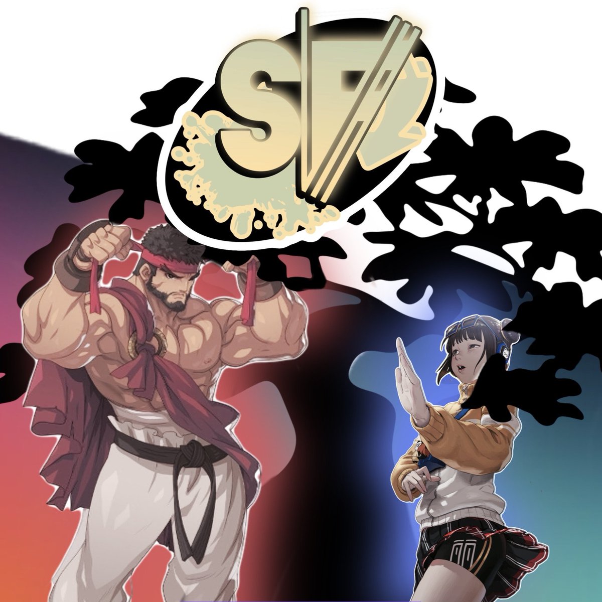 forgotiansf6's tweet photo. Thank you so much for reading!!! This is the new logo I made and the new cover art!

Credits for the artworks go to: ironpinky, Sangheon Nam, Capcom; SF2, SF3, SFAlpha, SFV and SF6 and myself.
Please let me know if I accidentally used someone's art without crediting them. https://t.co/Gzmr6ghDGE
