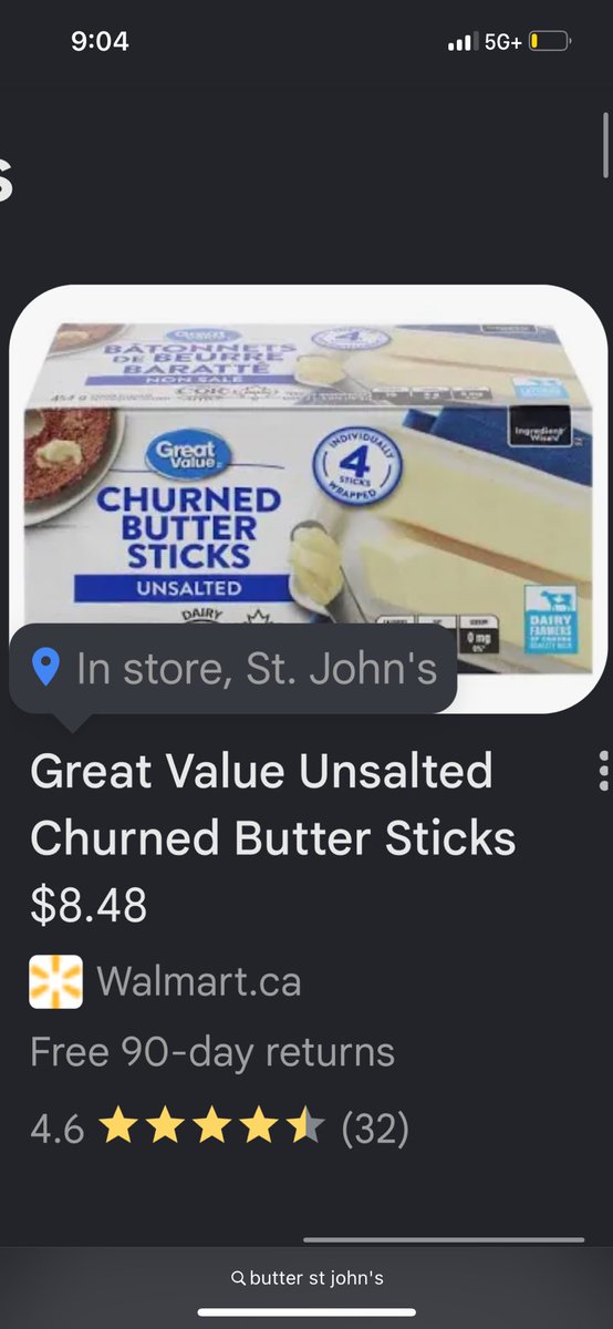 yourephenominal's tweet photo. @elonmusk This is butter in Canada my man https://t.co/ZgiMqLKd6o