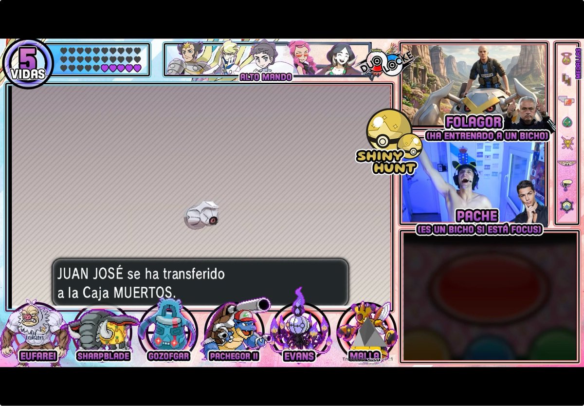UnaiiTM's tweet photo. LO CONSIGUIÓ (y además garchomp, snorlarx y milotic shinys) que tío más histórico pache https://t.co/s3hkrz4x8C