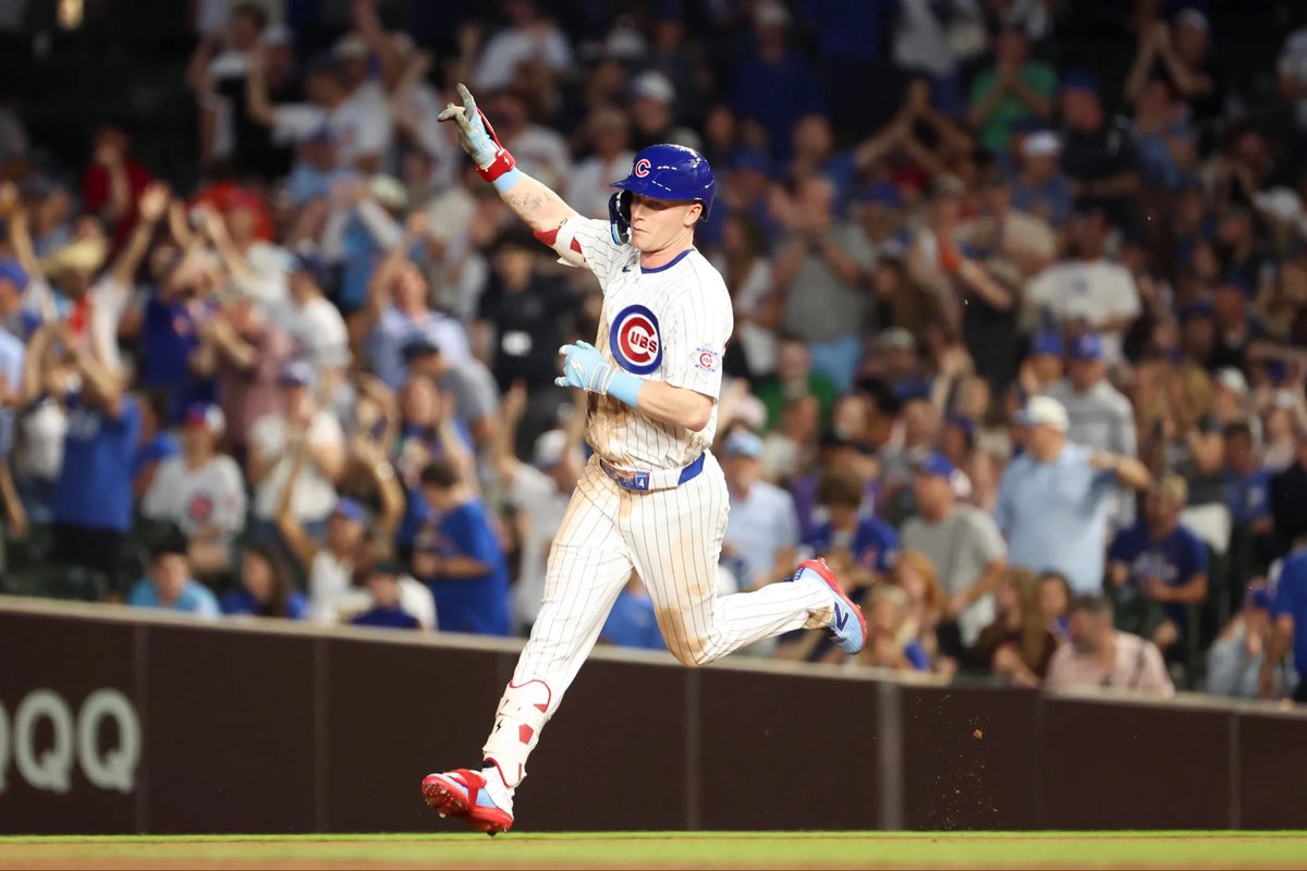SleeperCubs's tweet photo. PCA’s stats since his interaction with the White Sox fan:

🔥15 G
🔥.310 AVG
🔥22 H
🔥6 HR
🔥12 RBIs
🔥Walk off win

“OVERRATED”
“NOT AN ALL STAR”
“PCAAA”

TIME TO RESPECT HIM! https://t.co/gQb81ilg1Z