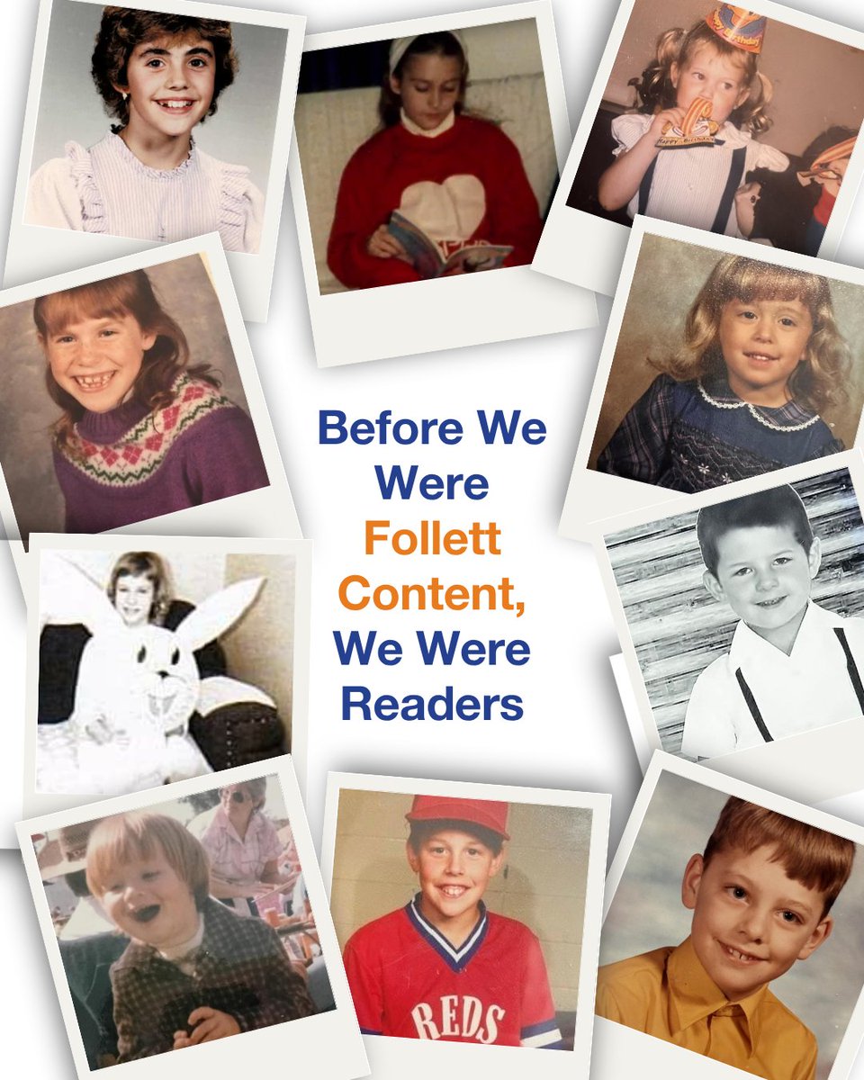 follettcontent's tweet photo. Summer reading season is here and we're sharing our love for reading. ☀️😍 📚

Our executive team just shared the childhood books that made them readers. 

Real books. Real memories. Real people behind the Follett Content team: https://t.co/2ziw0layIR https://t.co/S3fnN8TPbZ