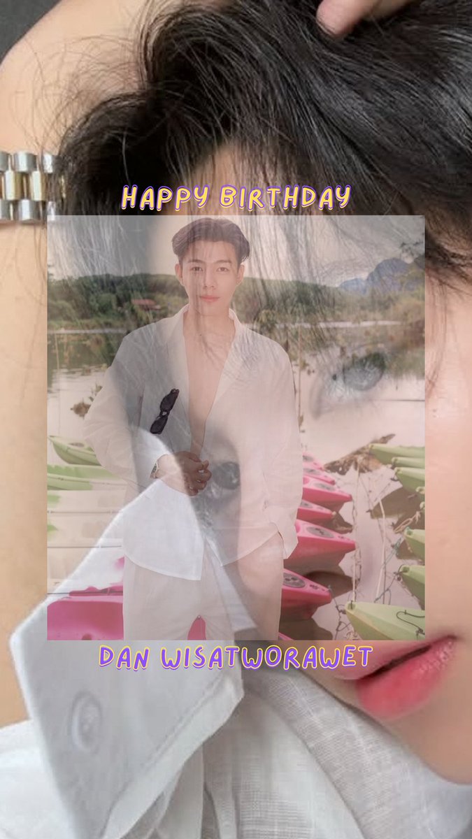 Cathy081997's tweet photo. สุขสันต์วันเกิดนะจ๊ะคนน่ารัก @DanWisatworawet🎂 ขอให้มีวันเกิดอีกหลายๆ ปี และประสบความสำเร็จและมีผลงานดีๆ อีกมากมาย ขอให้สุขภาพแข็งแรงและปลอดภัยนะ 🎉
#Dan_Wisatworawet https://t.co/6qJXswmznW