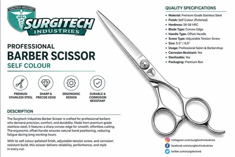 SurgitechIndus1's tweet photo. Surgical Beauty Instruments, Sharp tools for sharp cuts, Where the magic happens, Trust the process, Trust the blades, Making art, one snip at a time. https://t.co/wkM2DiAj9M