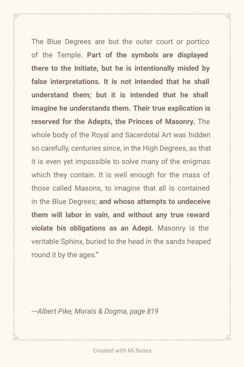 jamesangima's tweet photo. @ChaliKisogo @ItsCliveNewton @DanChepta Be very careful with explanations given by higher ranking freemasons because they are false explanations to deceive those that deserve to be deceived. https://t.co/Mxm7trwW0e