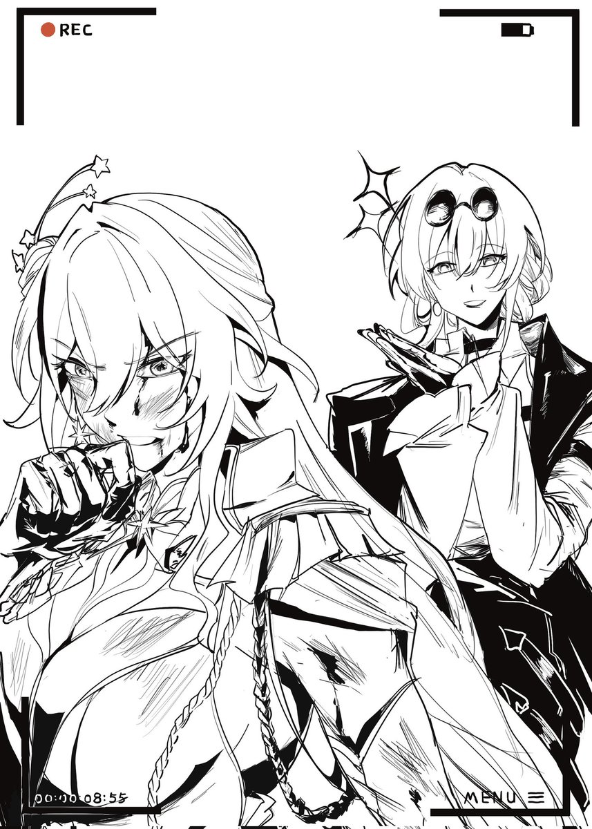hana_bingo's tweet photo. #kafhime #himekoNova #hsr 
她就爱看她的热闹 https://t.co/FEhFHZU77r