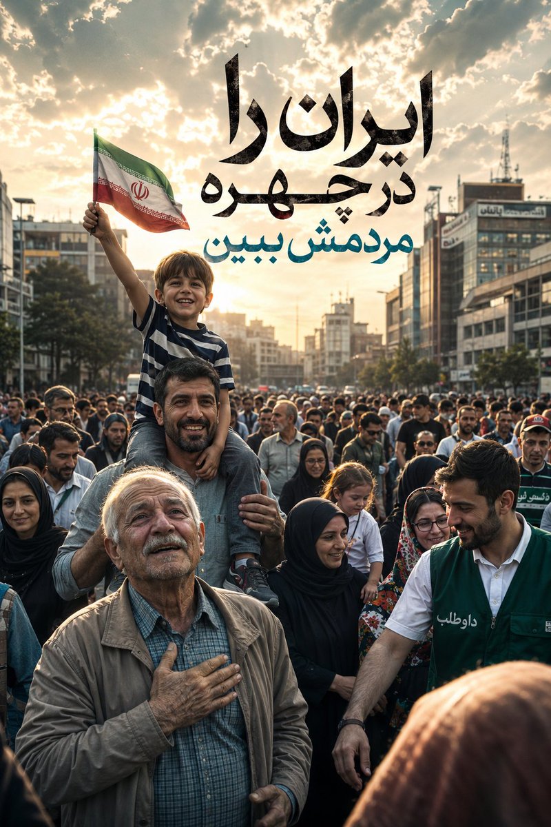 VELAYAT_MAHDI_R's tweet photo. ایران را در چهره مردمش ببین 
#IranianOnIt
#خیابان_ایران https://t.co/p0G0L0ao3J