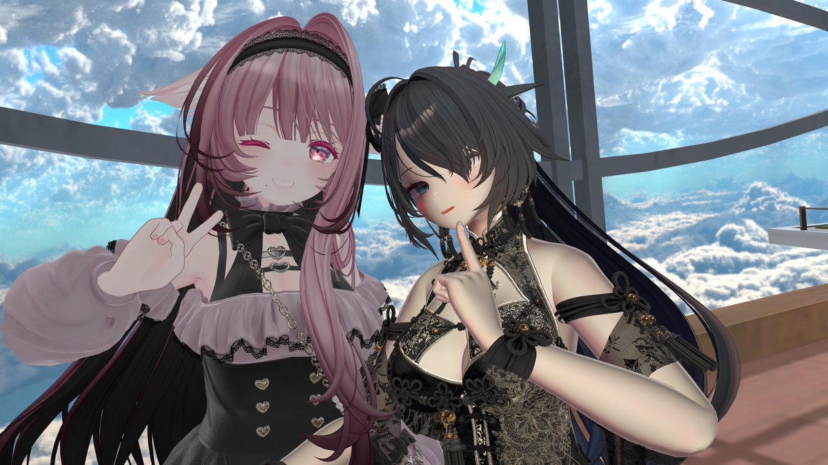ChamuVRC's tweet photo. ツーショ①！ https://t.co/IVw8jdmIst