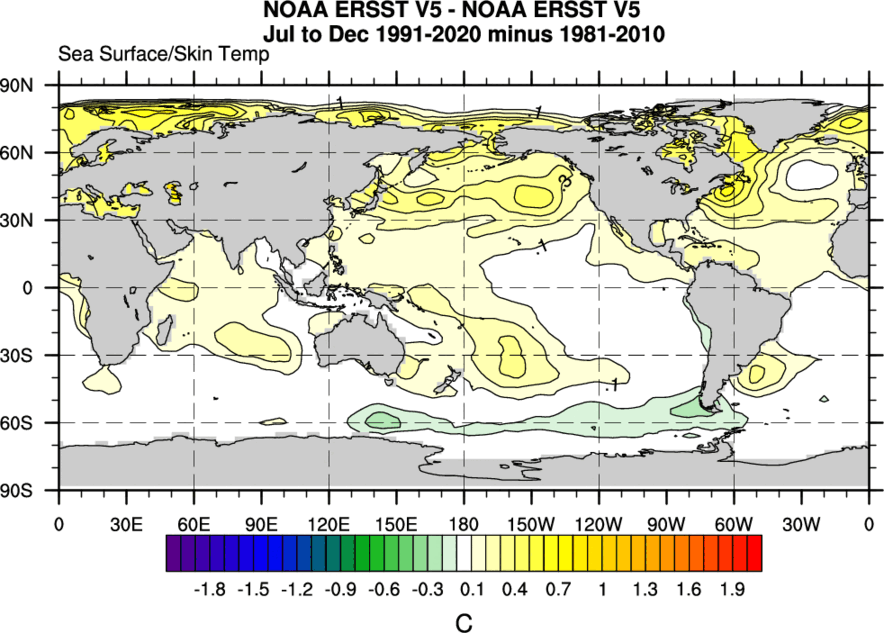 WeatherXp's tweet photo. @PaulRoundy1 @AndyHazelton @rushtropicalwx and most importantly the climate change effect are more in extra tropical rather than tropics. Tropics are more likely influenced by both ENSO phases. when the tropics is very minor warm in climate, then why we removing mean? where the minor effect cames from ENSO itself? https://t.co/NBzyE2nQQV