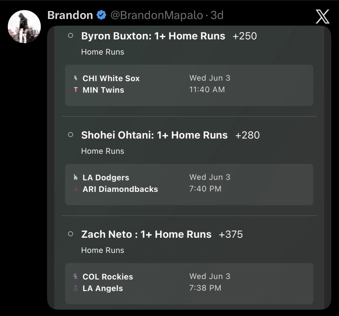BrandonMapalo's tweet photo. This hit today 🤬 https://t.co/5ChQxIUV6c