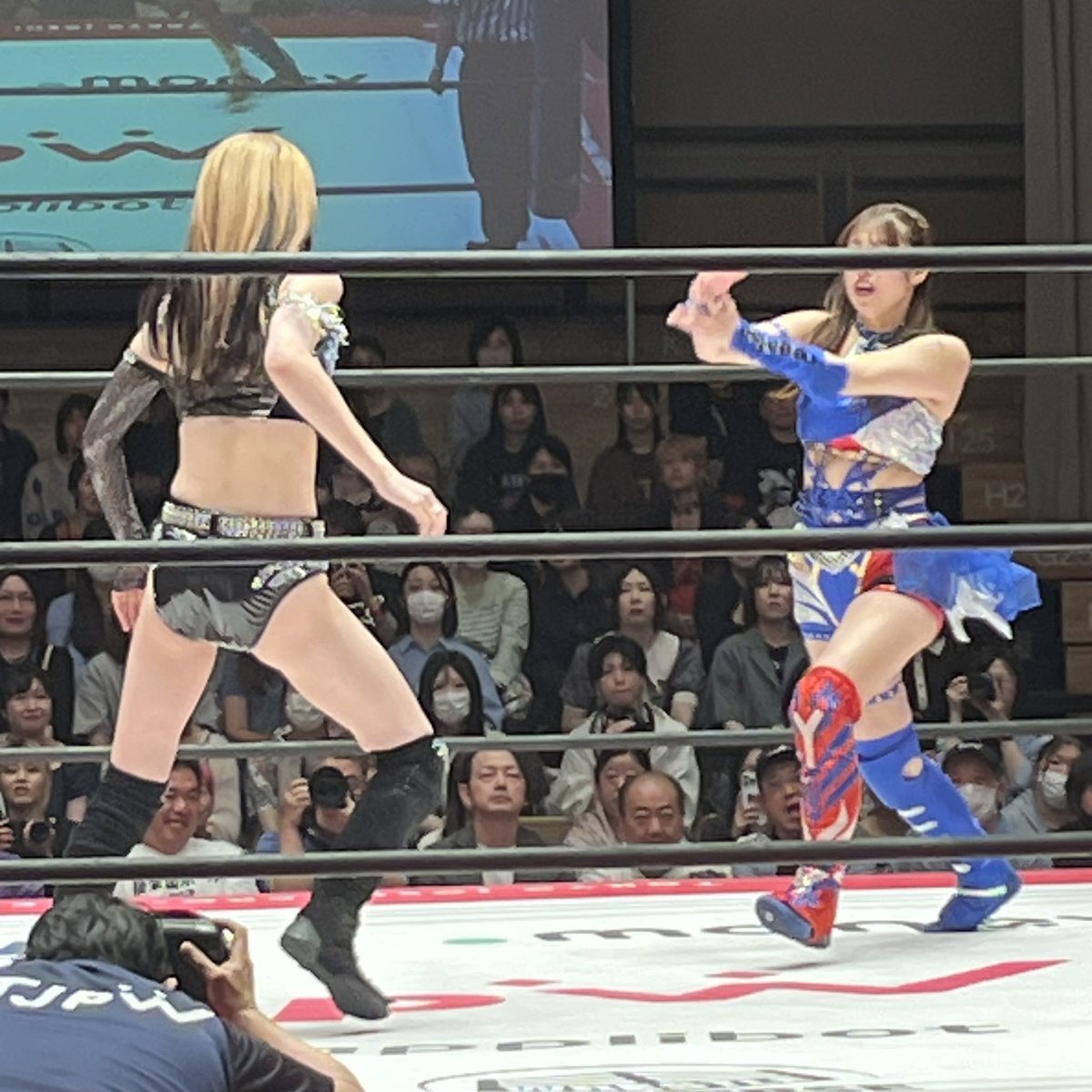 icchi618's tweet photo. プリンセス・オブ・プリンセス選手権試合
＜王者＞荒井優希vs上福ゆき＜挑戦者＞
※第17代王者3度目の防衛戦。

セミが私的に消化不良で嫌な感じだったので、メインは2人らしい熱いタイトル戦を期待してます✨
#tjpw https://t.co/FQPLTlyvA2