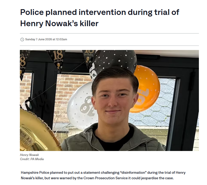 figurewizard's tweet photo. This appears to be very close to an attempt to pervert the course of justice.
#henrynowak #police https://t.co/3ojOtT964w