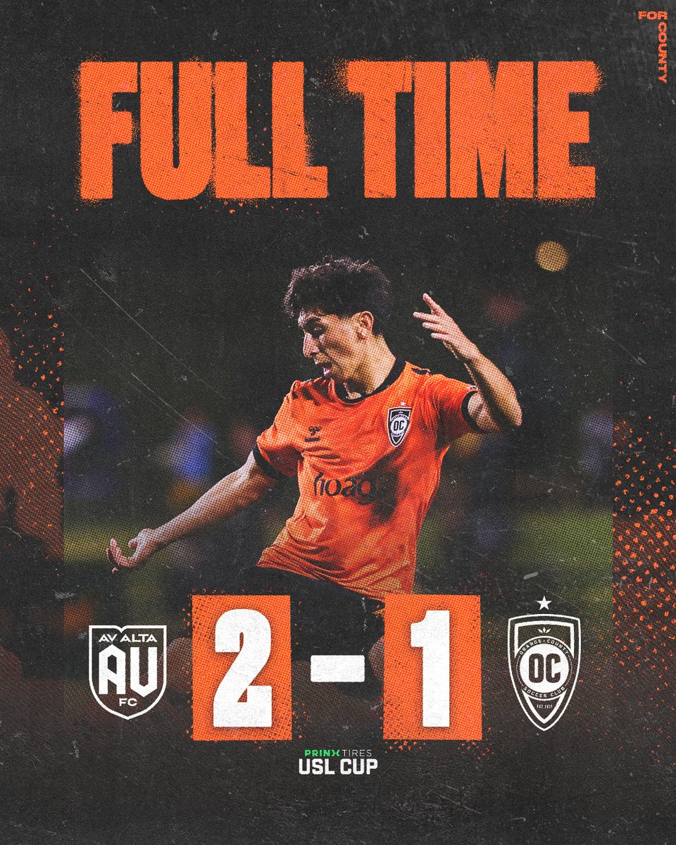 orangecountysc's tweet photo. Not our night on the road.
#ForCounty | #AVAvOC https://t.co/MV5cw6J7Cg