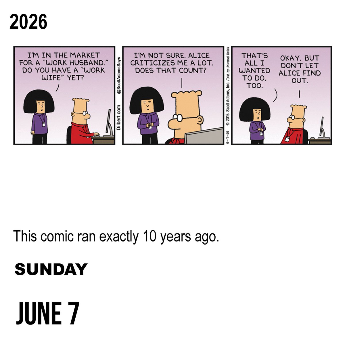 ScottAdamsSays's tweet photo. Dilbert 10 Years Ago https://t.co/PlSXRvaGTI