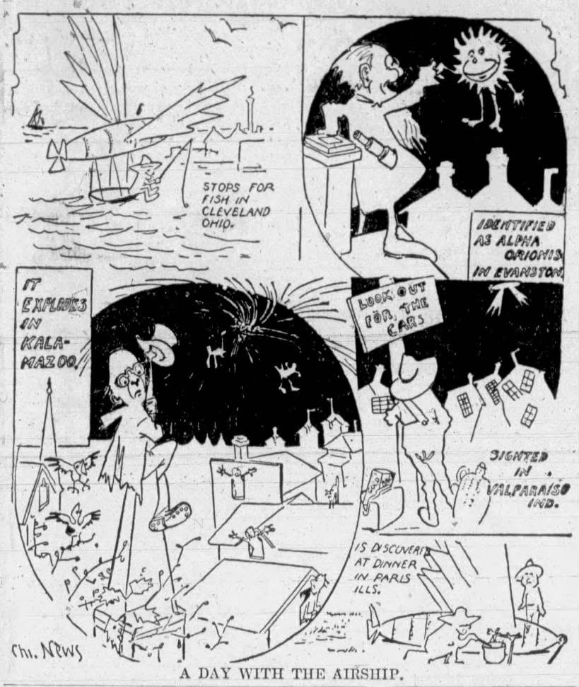 mrjeffknox's tweet photo. Freeport (Ill.) Daily Democrat, April 30, 1897, p. 1;
https://t.co/G3cwdNU0W1
#ufox #uapx #airships #ufohistory #ufocomics https://t.co/5o5o9XWwti