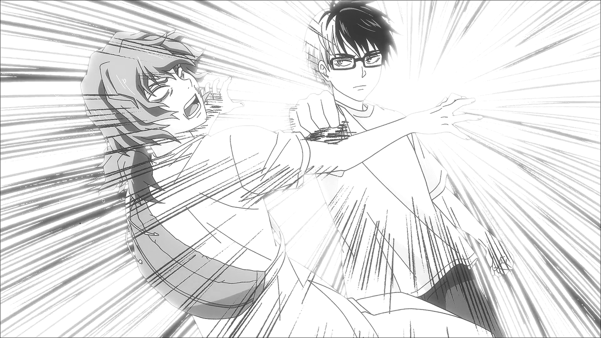 sta_bb2's tweet photo. #キルアオ EP8
原作読者層の考慮はあるんだろうけど…若年殺し屋凄すぎるだろう！でも展開は少年誌っぽくって 大好きです🥰竜胆弟がフランケン化した事情がありそう…でもその若年殺し屋を圧倒する おっさん殺し屋のピタゴラパンチ👊これがカッコいいのは作画+CVのお陰😍ノレン目覚めのピンチは⁉️ https://t.co/ceSYPiDFB3