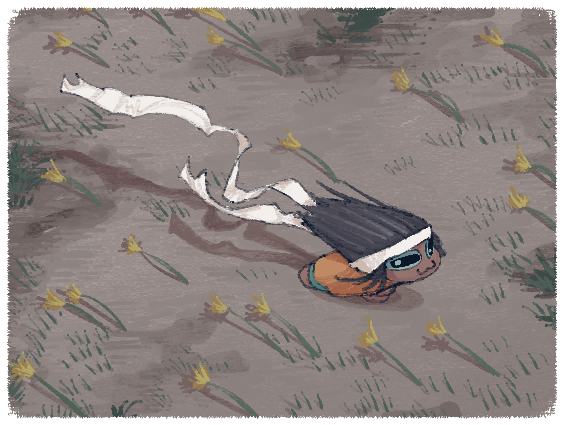 Pelko_P's tweet photo. this type of angle requires you to draw shadows first (i paint all colors on single layer)

i think there is something interesting about flowers being bent like that, its not something you see often, so i want to see what else i can draw that invoke that uniqueness in nature https://t.co/Fk3zcElQ6f