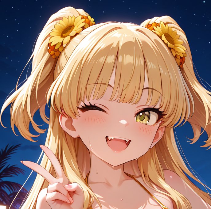 ピクシブを更新しました！今回は莉嘉ちゃん！ 興味があったら見てね