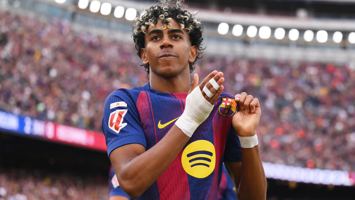 BlaugranaXtra_'s tweet photo. 🚨💎 JUST IN: Lamine Yamal is the first Catalan footballer ever to be named La Liga Player of the Season. ✨ https://t.co/oCnPXMxSoR