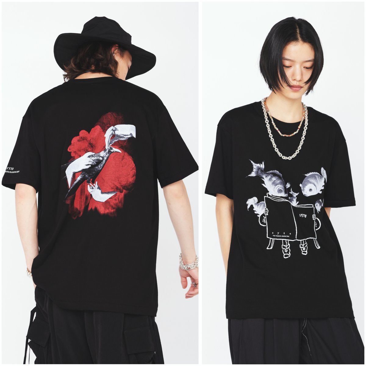 NEW IN】 -THE SHOP YOHJI YAMAMOTO EXCLUSIVE T-SHIRT COLLECTION 