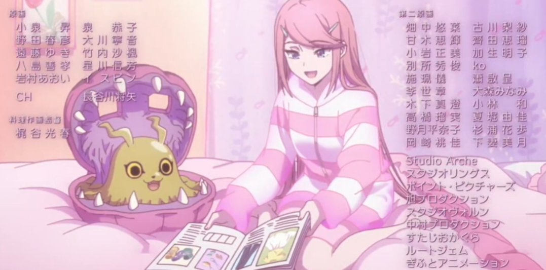 datwerg's tweet photo. Digimon Beatbreak #34 Staff

Kaizawa delivers yet again in this week's Beatbreak. It ended up being a plot heavy episode. Overall very good.

The Izumi duo, CH and Yoshitaka Yashima are present. I'd really like to know who was in charge of the scene at the end of Part A. https://t.co/h9pTjohB7p