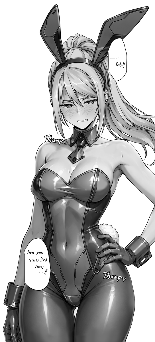 ゼロスーツとにたような布面積だけどこっちのほうが恥ずかしいサムス(メトロイドしらんけど、エッチな主人公だというのは知っている。 