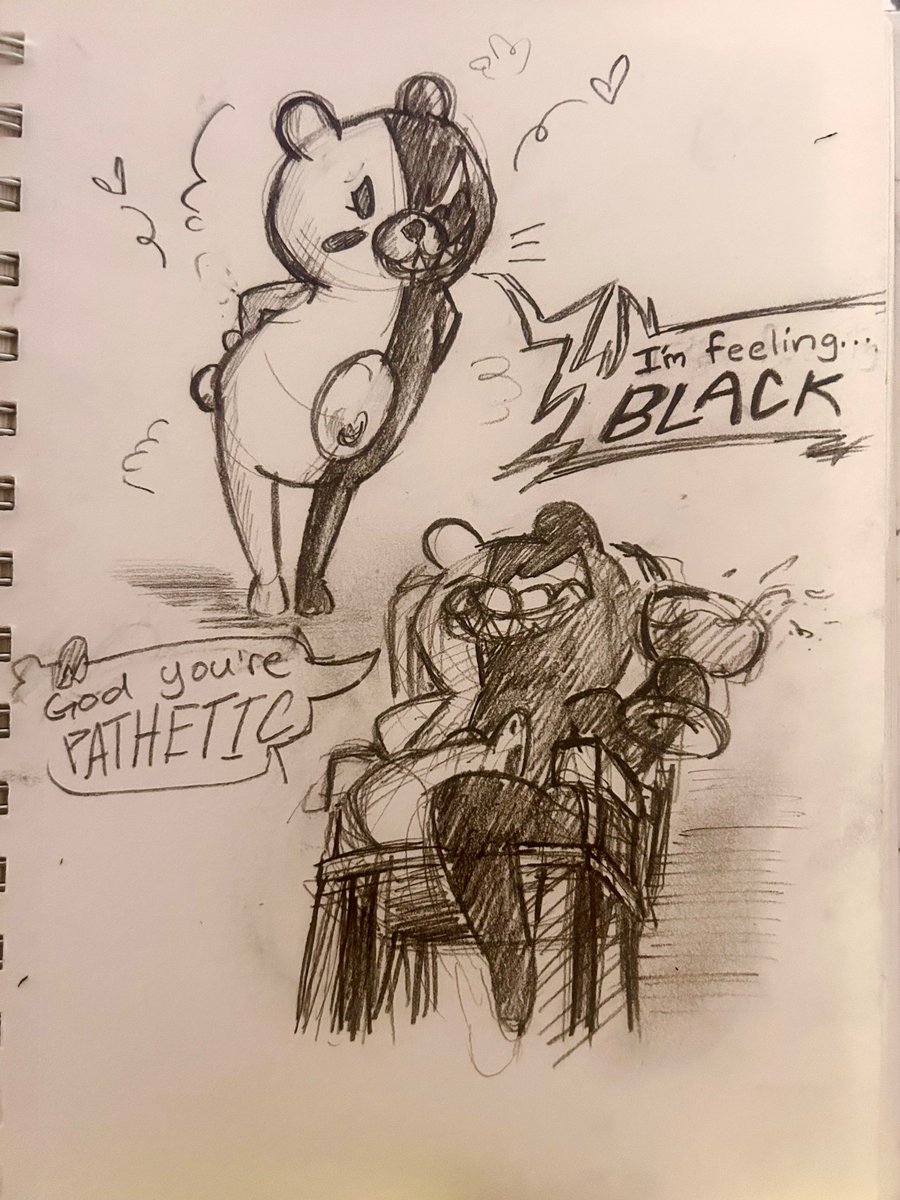 woomieslay's tweet photo. watching oomf play danganronpa for the first time https://t.co/1eFF1PHI1U