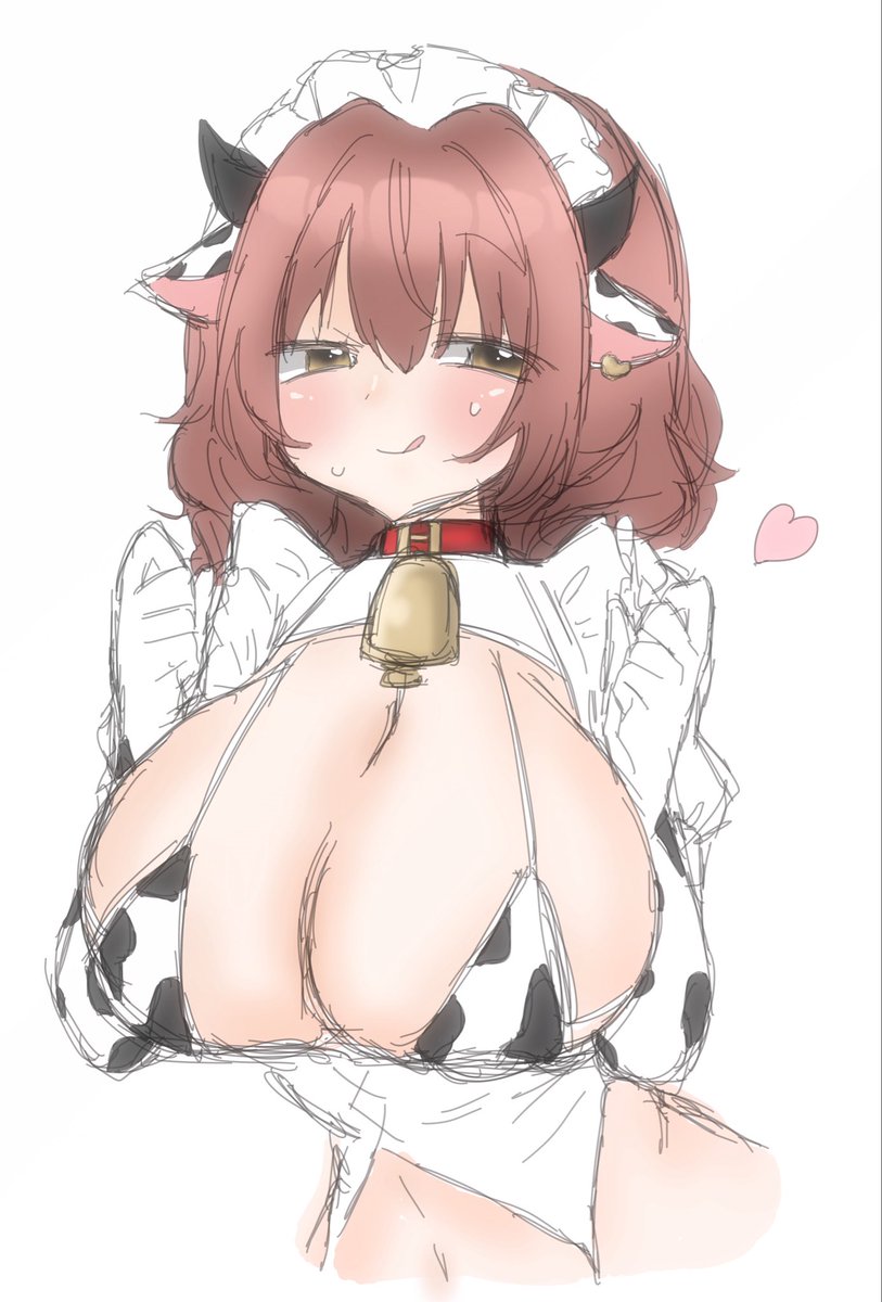n_n_s2_i's tweet photo. カウママらくがきおっぱい🐄

#アズレン #アズールレーン #AzurLane https://t.co/WgDwVs7rwA