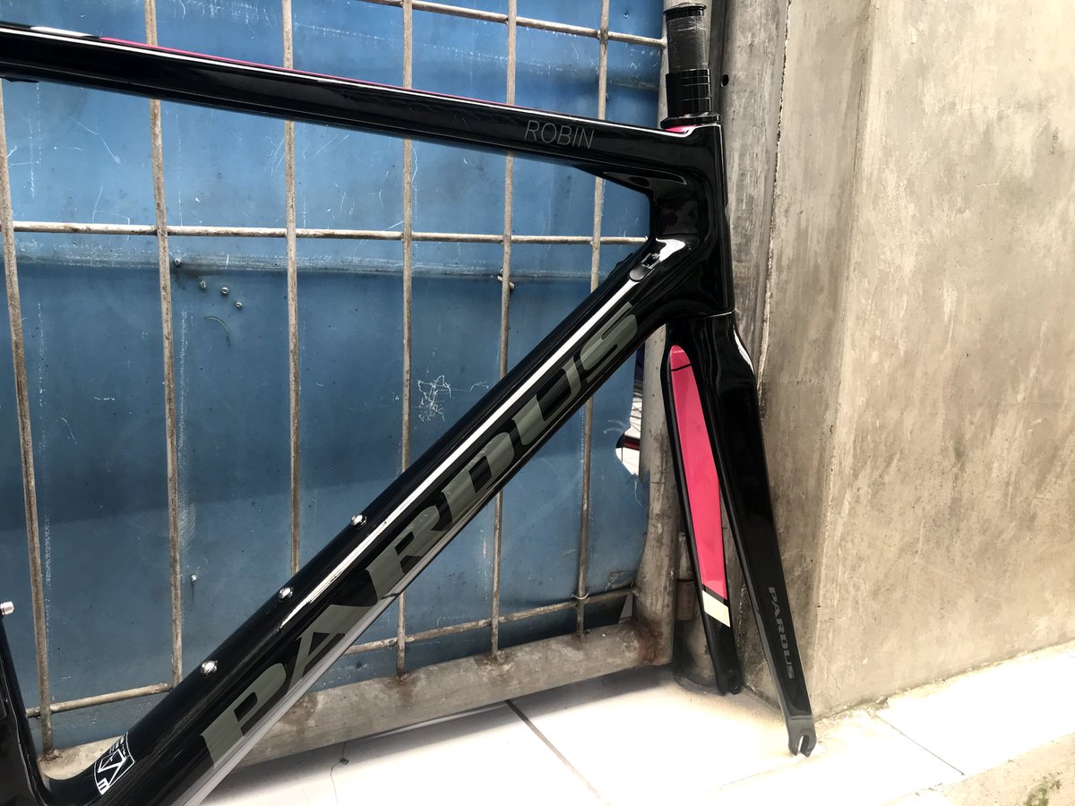 IslanHata's tweet photo. FOR SALE

Frameset Pardus Robin Size 50. Used, Good Condition
Price: 6jt
#fnfjb https://t.co/7lipkQxVPY
