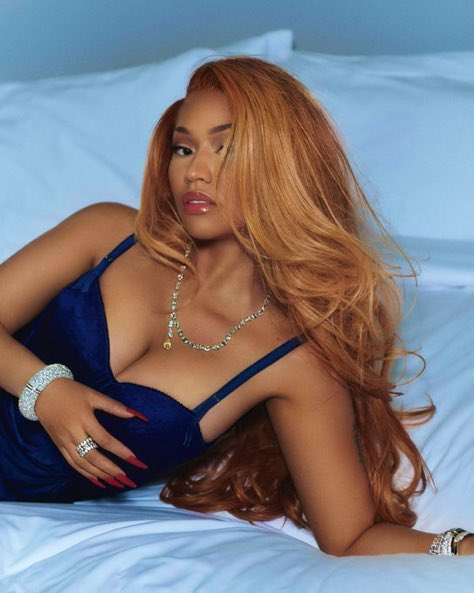 QCWorldwide's tweet photo. ᯤ | 🚨 Fun Fact: Nicki Minaj is on track to become the first female rapper to have 100 songs reach 100 Million Streams on Spotify. 

— She currently has 91 songs that reached this milestone. She will also become the 3rd Female Artist behind Taylor Swift and Ariana Grande to achieve this milestone.