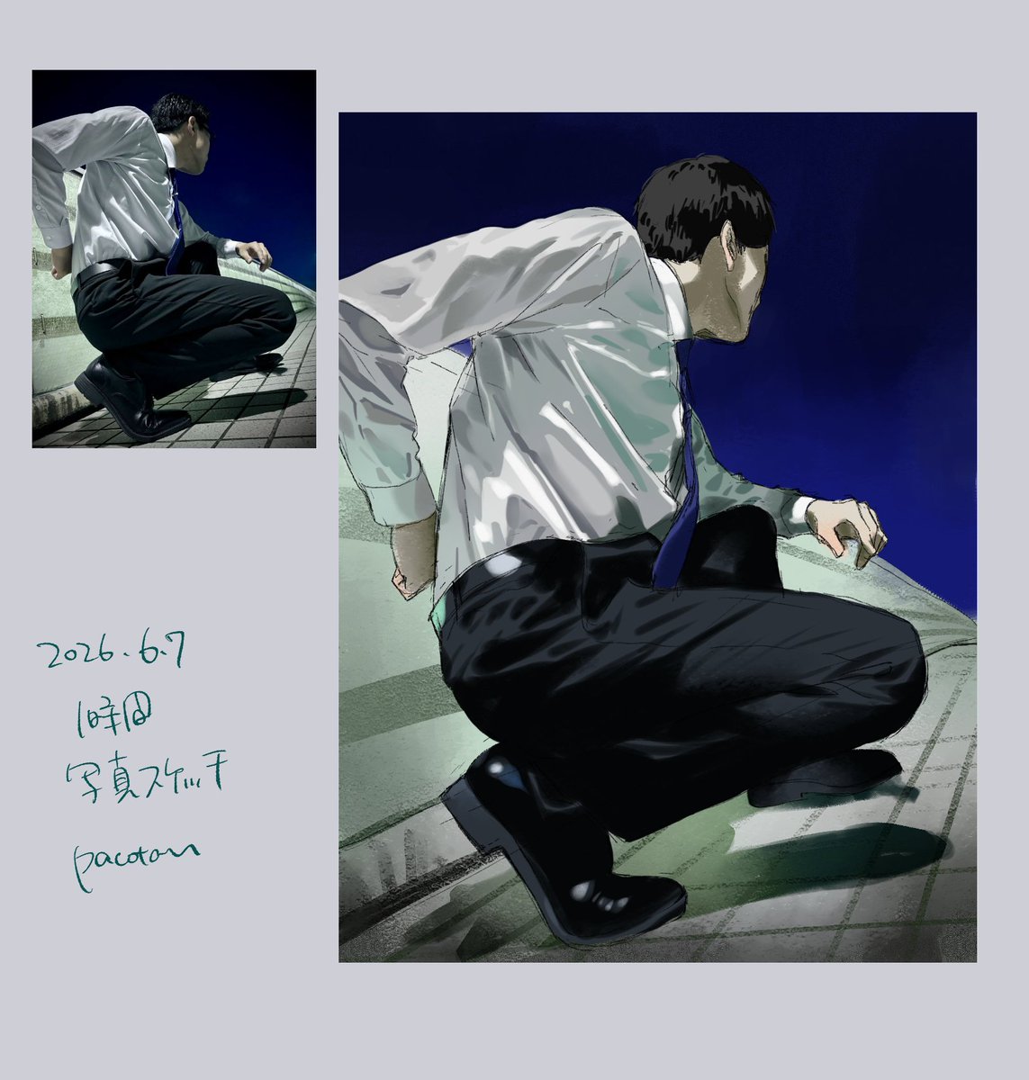 pacotan_trpg's tweet photo. 今日の朝練 https://t.co/AHgCoARObq