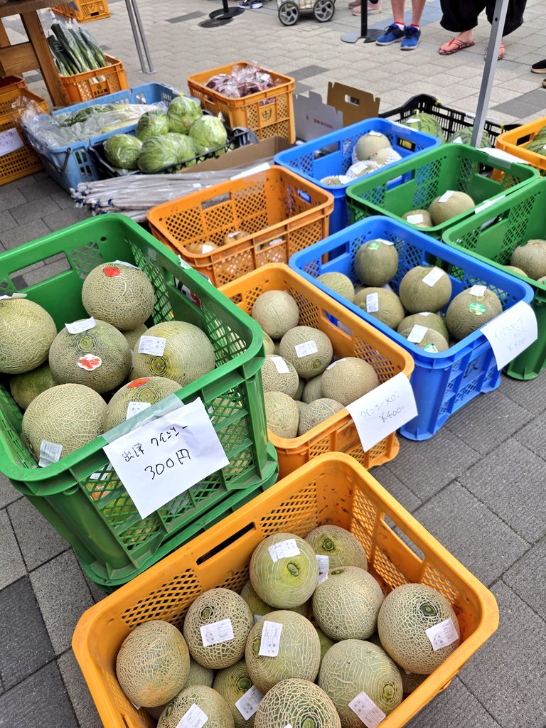 6月7日（日） うみまちテラス前（大洗駅となり）では #駅横マルシェ