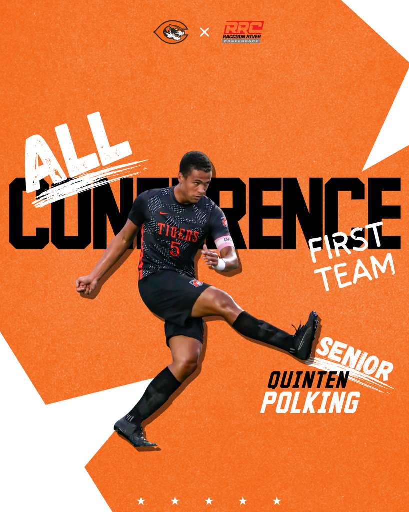 TigerVisionCHS's tweet photo. ⚽️ Congratulations Quinten Polking RRC All-Conference 1st Team! https://t.co/Q4tYt9D7ML