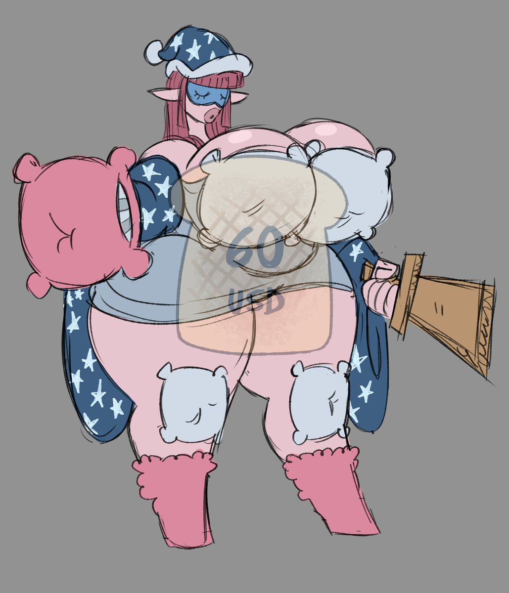 Lipetorrada's tweet photo. Sleepy knight woman Adoptable for 60$
just a funny idea i had, a big knight woman who fight while sleeping 
#Adopt #Adoptable https://t.co/zZKWvNlZfe