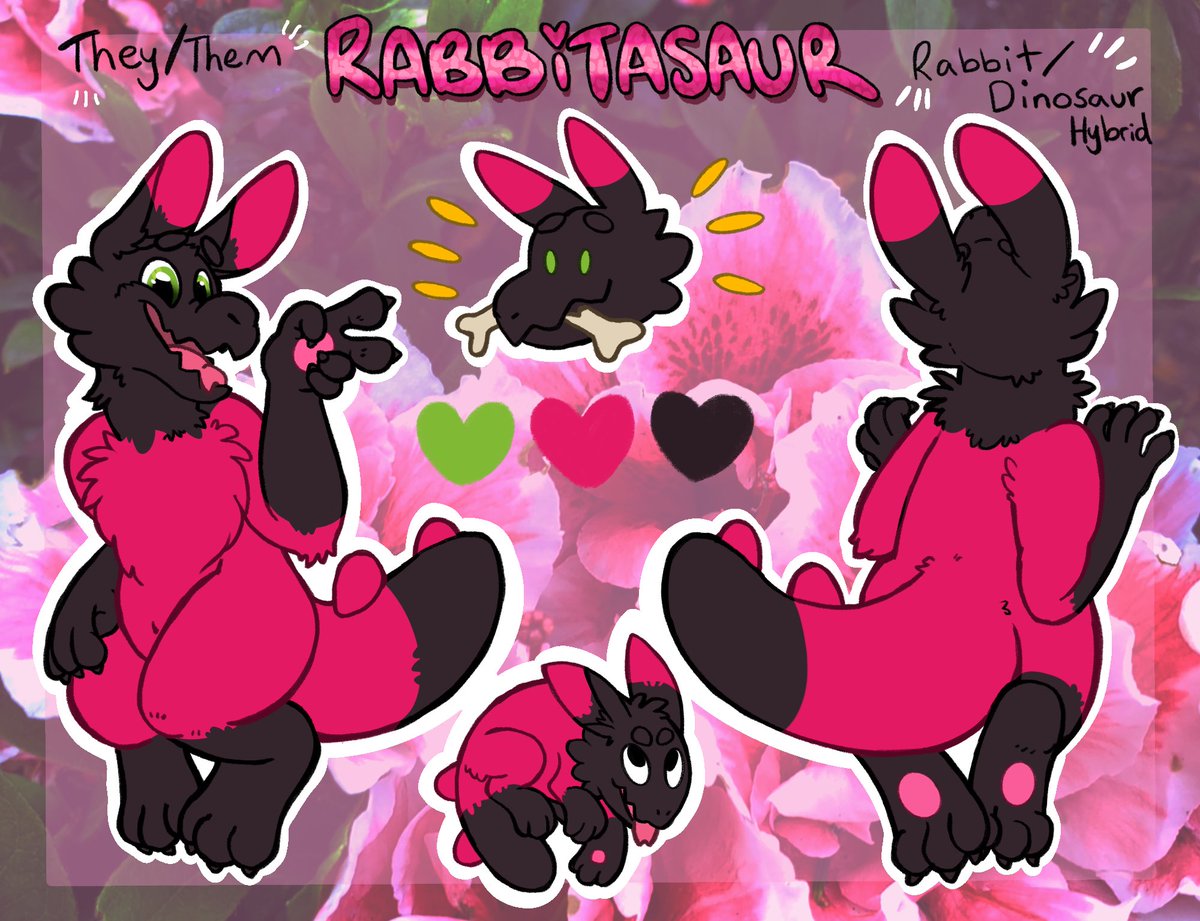 Rabbitasaur's tweet photo. @Glitzy_Fox the special kind of off black. So the character doesn't lose all their details hahah https://t.co/25VBUm0NEU