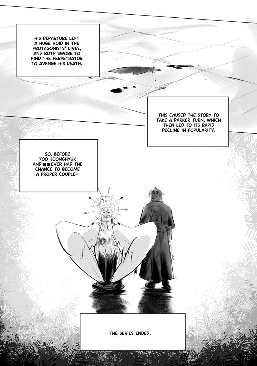 lev1asan's tweet photo. The Love Story between Him and He: I'm the Female Lead of a Romance Story but I ship the Male Lead x (second) Male Lead together instead! Prologue (3/4) https://t.co/RKFvQmfwpw
